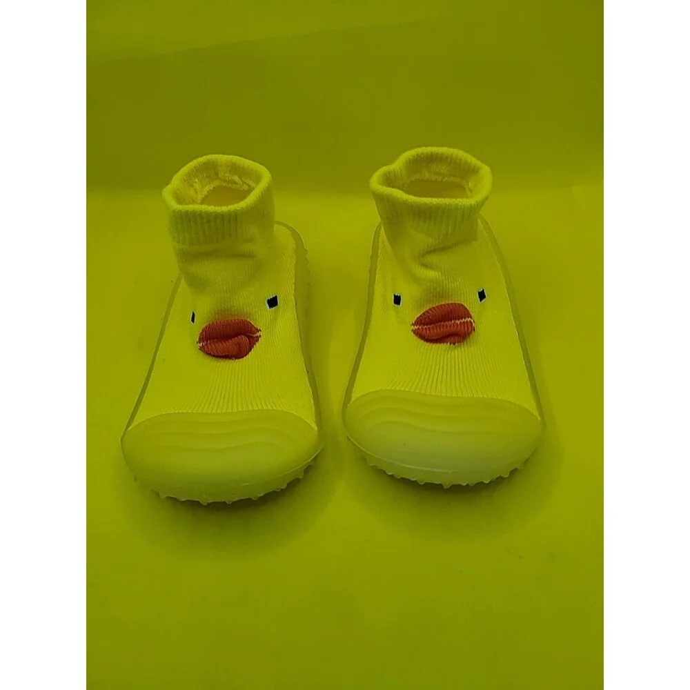 Toddler Shoes Boys And Girls Baby Floor Socks Cartoon Duck Non Slip Comfortable